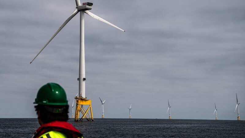 Renewable power sources such as wind now provide around half of the country
