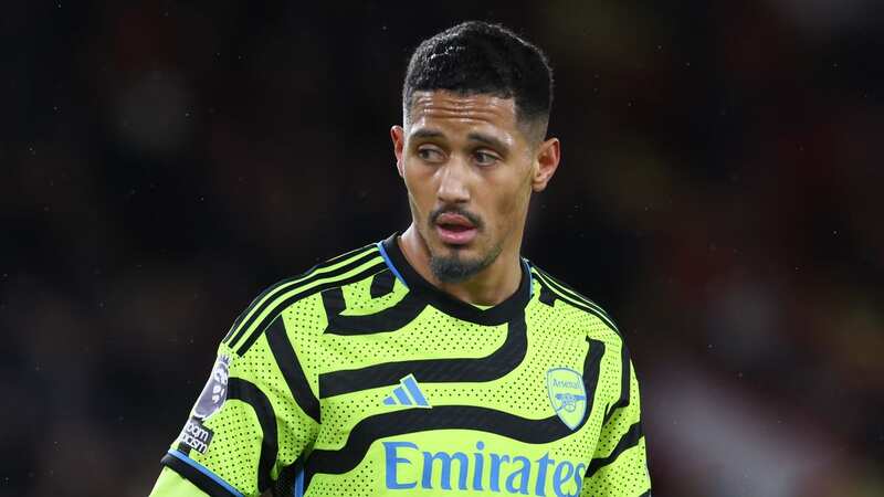 William Saliba has sent a message to his Arsenal teammates (Image: Getty Images)