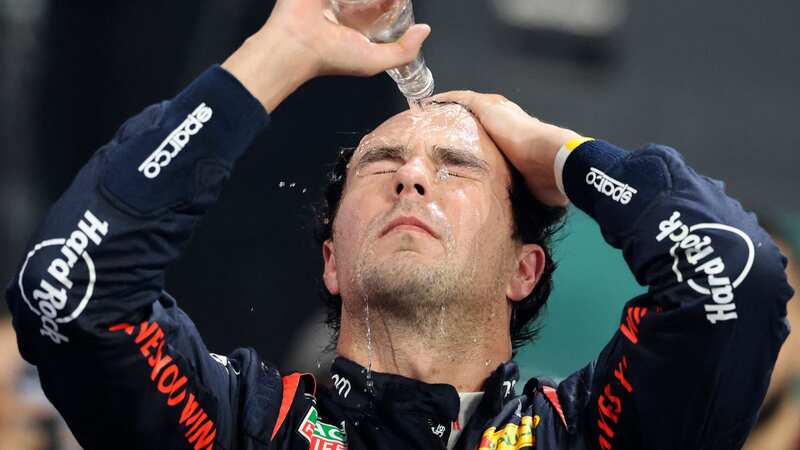Sergio Perez is just four penalty points away from an unprecedented F1 race ban (Image: AFP via Getty Images)
