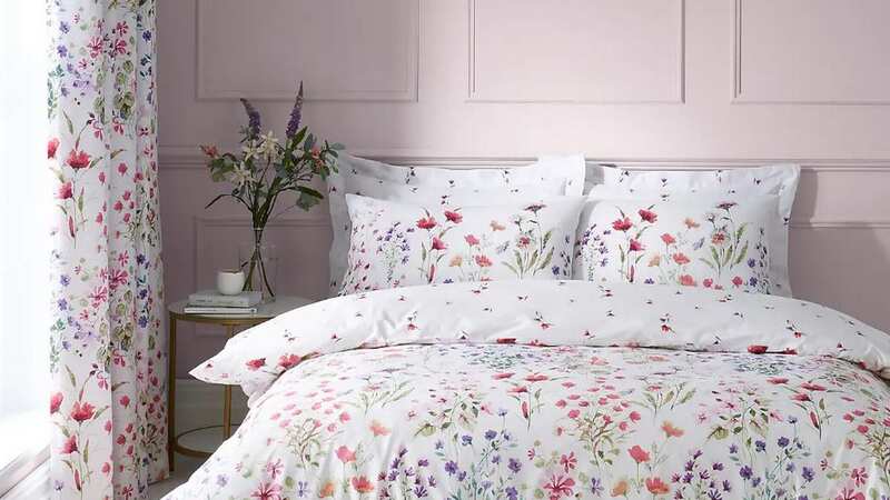 The bed set has been described as "100% beautiful in every way" (Image: Dunelm)