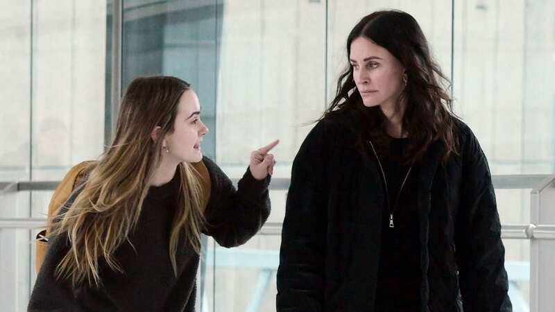 Courteney Cox and daughter Coco Arquette seen in heated mother daughter stand off at London