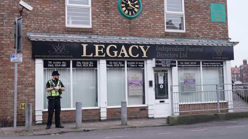 Legacy Independent Funeral Directors are being investigated by the police (Image: PA)