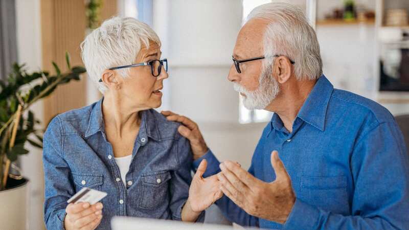 Older couple clashing over cash (Image: Getty Images)