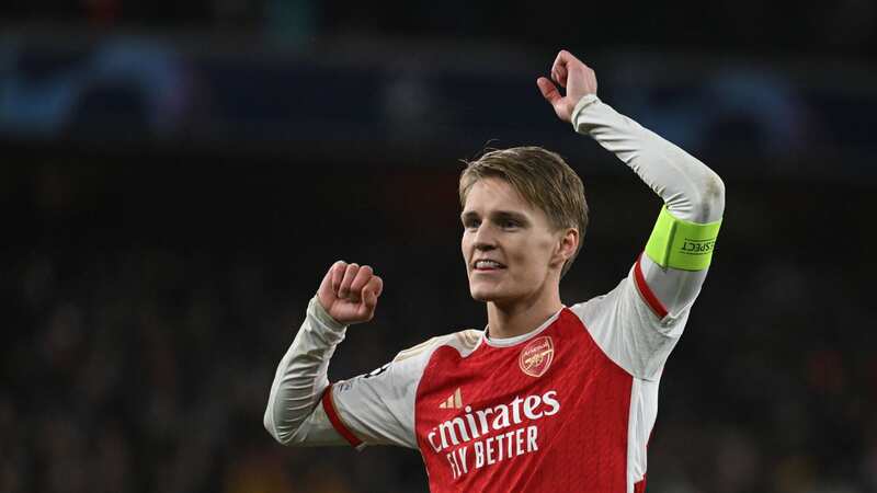 Martin Odegaard excelled as Arsenal advanced into the Champions League quarter-finals