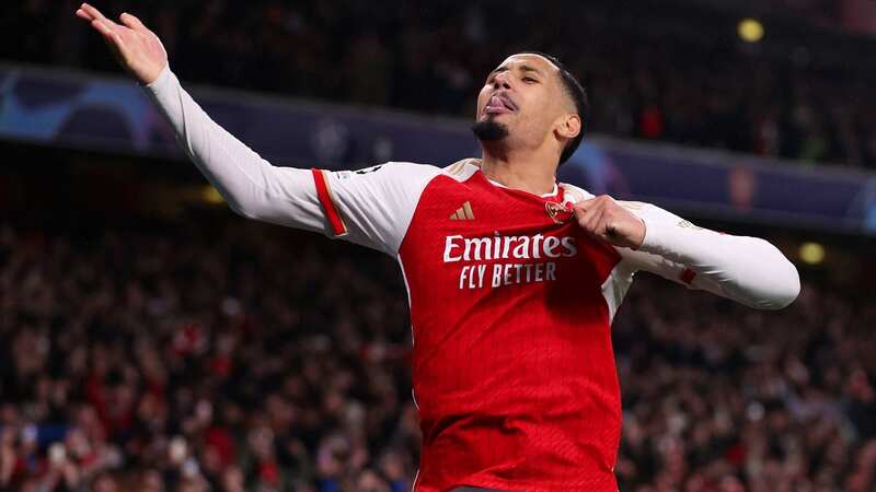 William Saliba has helped Arsenal reach the Champions League quarter-finals for the first time in 14 years (Image: Getty Images)