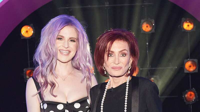 Kelly Osbourne shows off weight loss in slinky dress as she reunites with Sharon