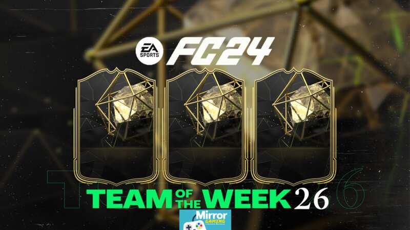 The EA FC 24 TOTW 26 squad is now available in Ultimate Team (Image: EA Sports)
