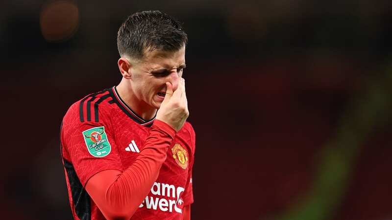 Mason Mount has seen his debut Man United season wrecked by injuries (Image: Getty Images)