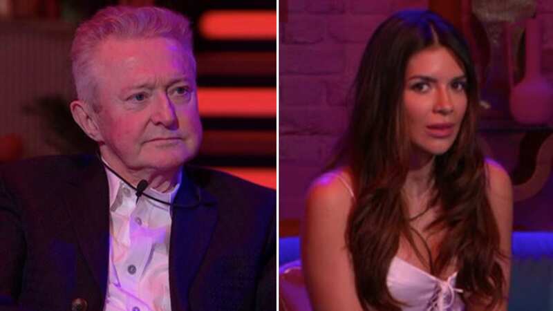 Celebrity Big Brother 2024 viewers were sure Ekin-Su Cülcüloğlu gave a telling reaction to Louis Walsh being booed (Image: ITV)