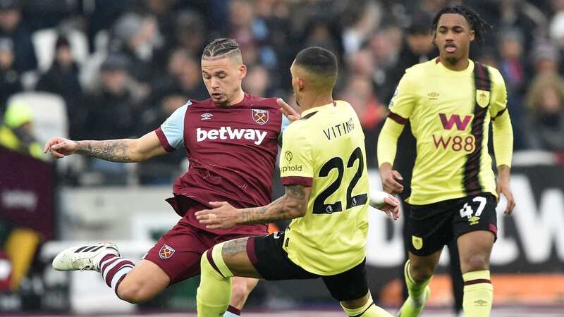 Kalvin Phillips was hooked off at half-time against Burnley (Image: Getty Images)