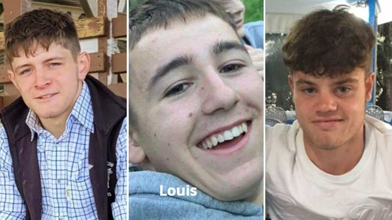 Louis Banks, 17, was killed alongside pals Aaron Bell and Tommy Shevels