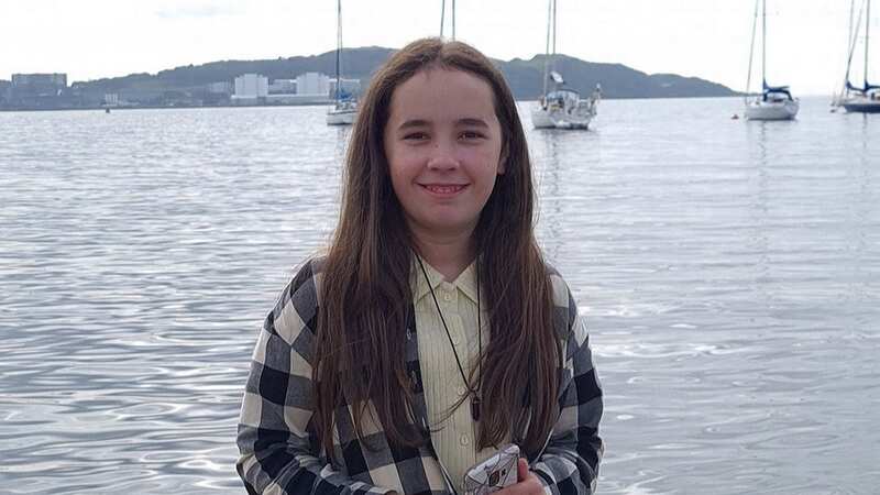 Gemma Caffrey, 12, died after suffering a brain haemorrhage while on holiday in Northumberland (Image: Alison Caffrey)