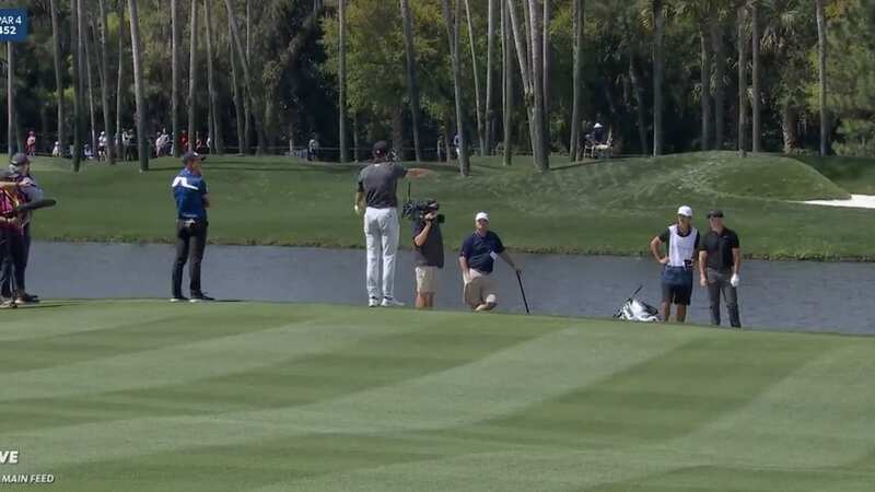 Jordan Spieth and Rory McIlroy debated the penalty drop (Image: PGA Tour LIVE)