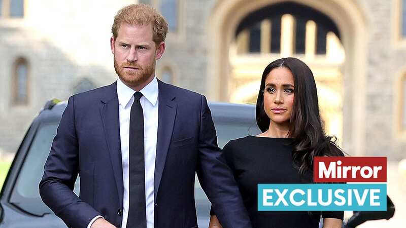 Prince Harry and Meghan Markle are no longer close to the Royal Family (Image: Getty Images)