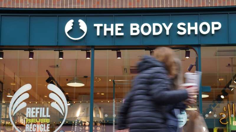 The number of companies going bust spiked last month including The Body Shop (Image: PA Wire/PA Images)