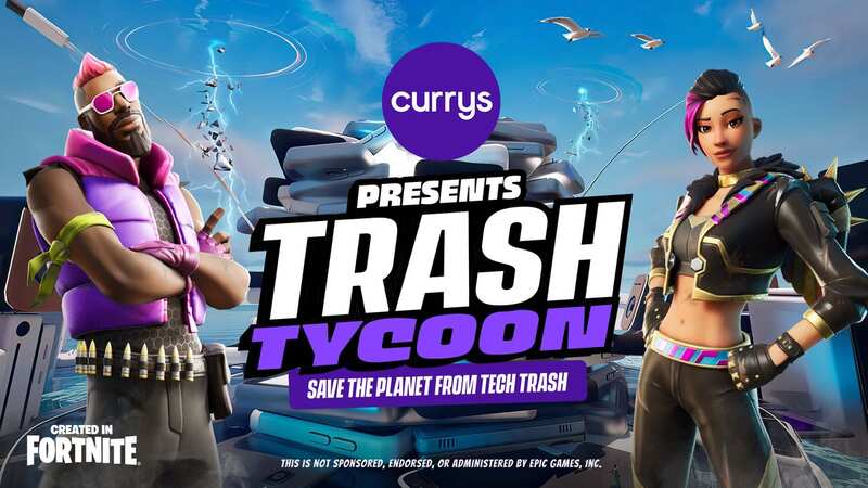 Currys has created a brand new game within the Fortnite universe - to encourage Gen Z to tackle e-waste (Image: Currys)