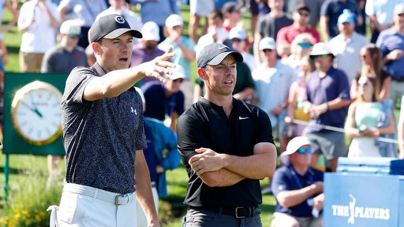 Rory McIlroy and Jordan Spieth were involved in a heated discussion (Image: Getty Images)