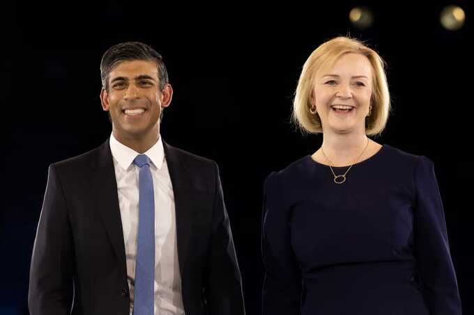 Prime Minister Rishi Sunak joked about being a member of the ’Deep State’ after Liz Truss made claims about a shadowy network behind her 2022 downfallCredit: Reuters