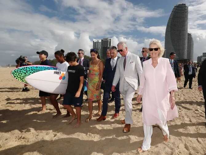 Charles and Camilla in Australia as part of their tour in 2018Credit: Getty Images - Getty