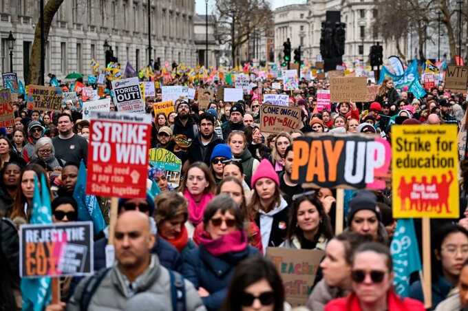 Strike action may cost London’s economy £12billion under Labour Mayor Sadiq Khan