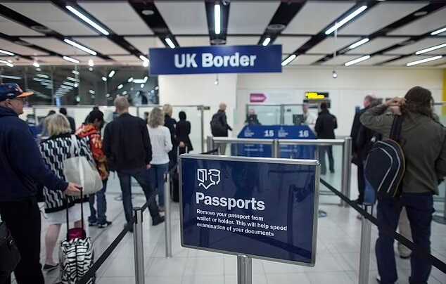 Shocking figures reveal that the average salary of migrants entering the UK with visas has dropped by £10,000 over the span of two years