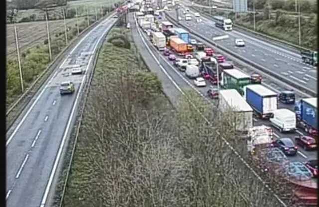 M6 closed over ’very serious incident’ as emergency services on scene and traffic builds