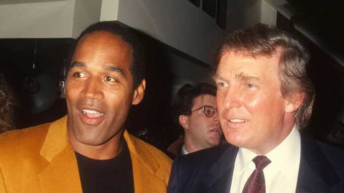 OJ Simpson’s savage ’cheating’ dig at Donald Trump after he split from wife