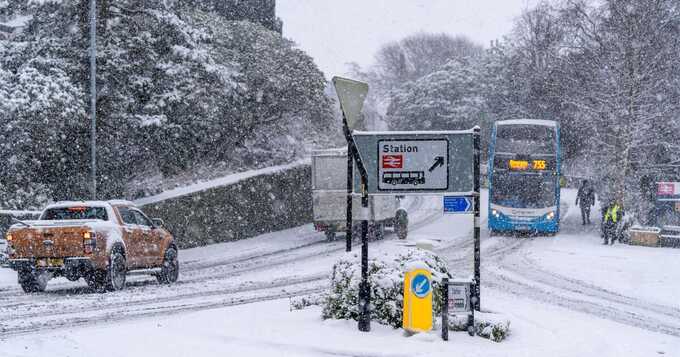 42-hour snow blast to freeze nearly all of Britain with one area the worst affected