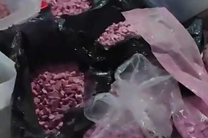 A warning is issued following the emergence of deadly pink cocaine drug detected in Ibiza and the UK