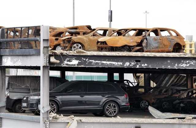 Six months after the horrifying blaze at Luton Airport, hundreds of burnt-out cars remain stranded