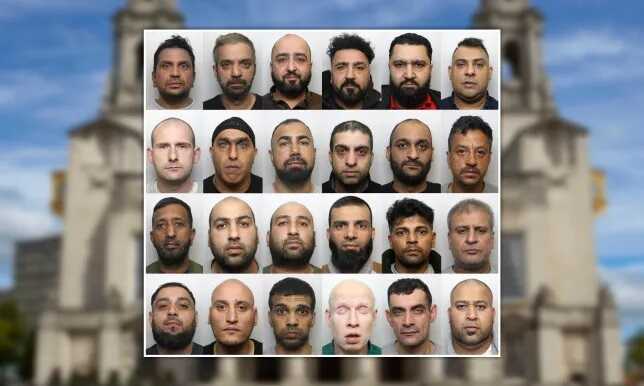 Grooming gang sentenced to nearly 350 years for rape of eight young girls