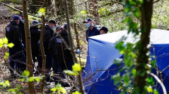 Two men charged with murder following discovery of torso in Salford