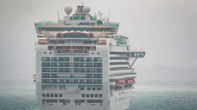 Norovirus outbreak on P&O Ventura cruise ship puts it on lockdown with hundreds affected