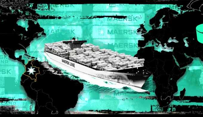 Pirates of the Caribbean Trafficked in Maersk