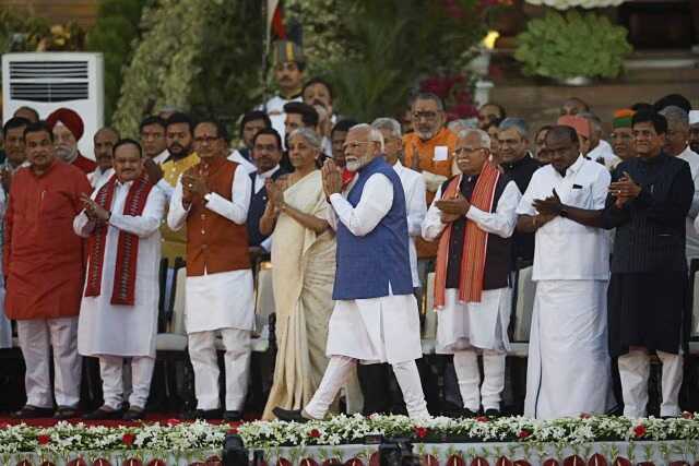 Modi sworn-in as India’s prime minister for third term to lead coalition government