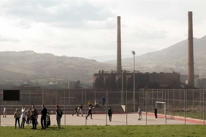 School football pitch in the Pehare area of Zenica, Bosnia-Herzegovina. (Photo: Dženat Dreković/CIN)