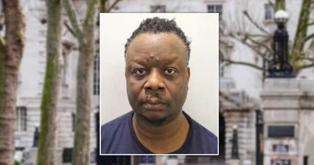 Guy Mukendi was jailed after being found guilty of stealthing (Picture: Met Police)