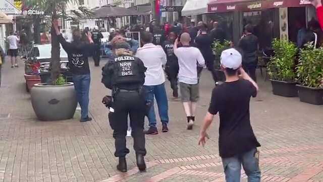England and Serbia fans injured in violent clashes ahead of Euro 2024 match