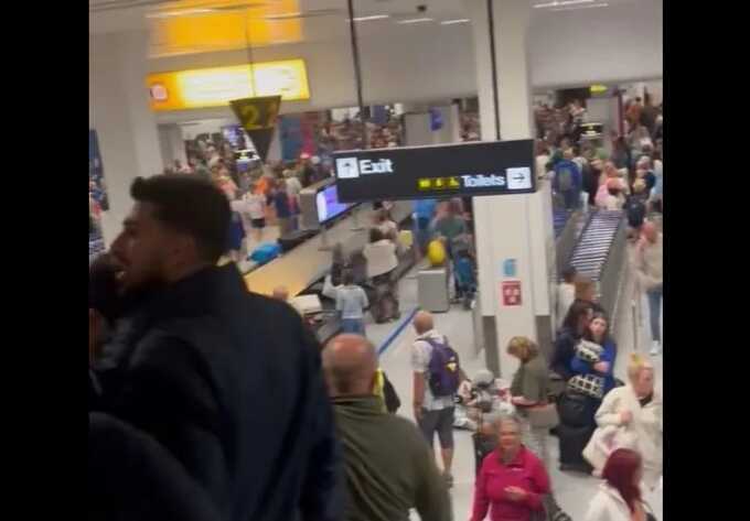 Massive power cut at major UK airport leads to travel chaos