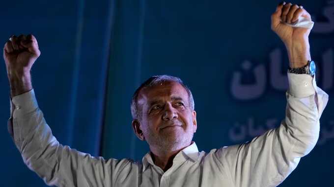 Reformist Masoud Pezeshkian wins the Iranian presidential election