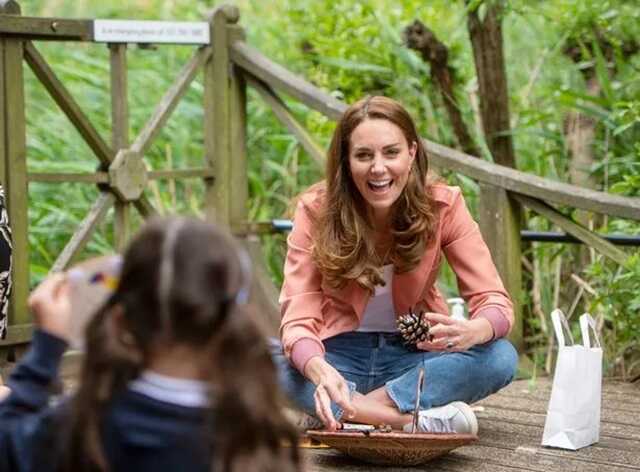 Kate at the Natural History Museum in 2021 ( Image: PA)