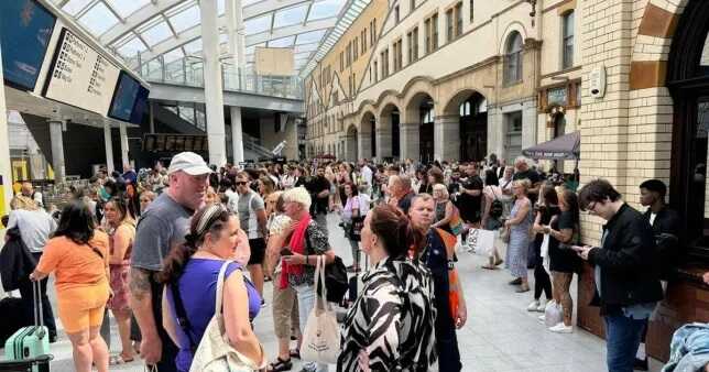 Armed police swoop in at Manchester station after train evacuations