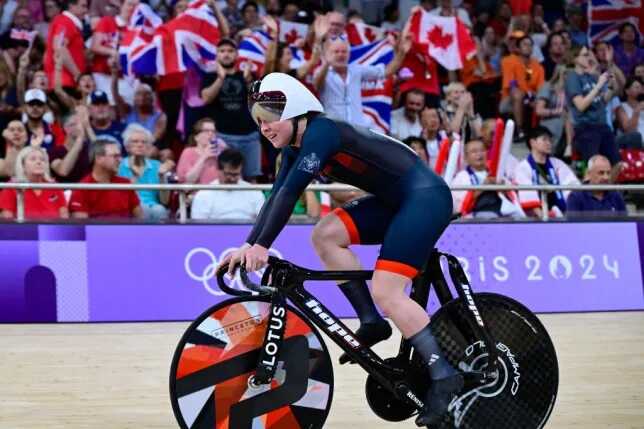 Team GB win first track cycling gold and break three world records