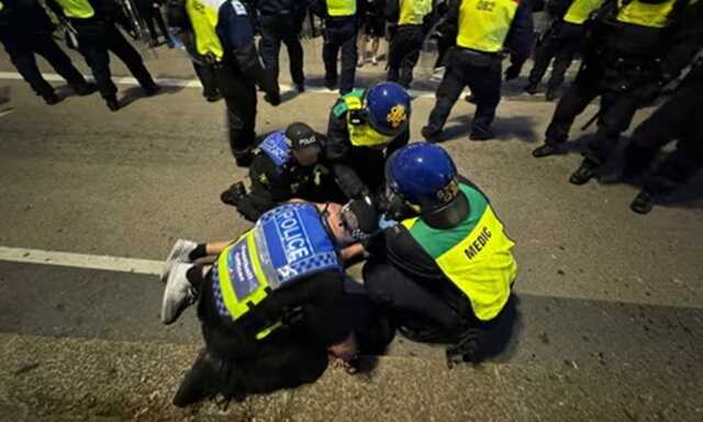 Violence spreads: Police officers injured in Plymouth and unrest in Belfast