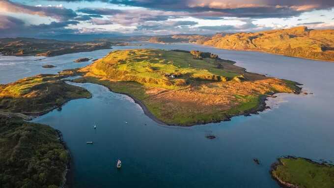 Buy an entire UK island with a castle for the price of a London studio flat