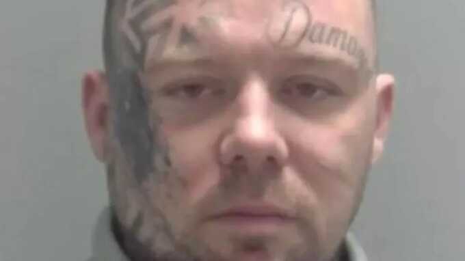 Urgent manhunt for suspected child sex offender with face tattoo on run after escaping