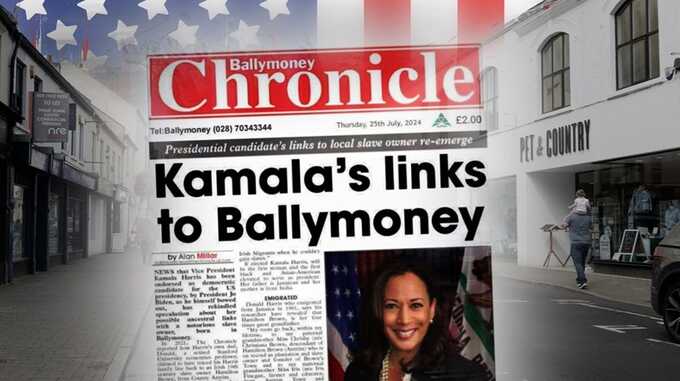 The intriguing story of Kamala Harris and the Northern Irish slave owner