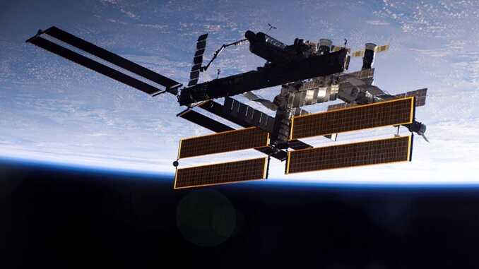 The International Space Station. Pic: NASA