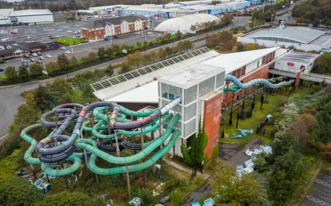 Inside the UK’s biggest indoor waterpark, now doomed after a series of grim discoveries