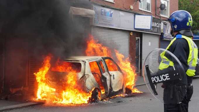 Boy, 11, among 14 arrested over riots in Middlesbrough and Hartlepool